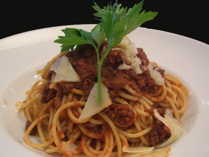 Bolognese for pasta