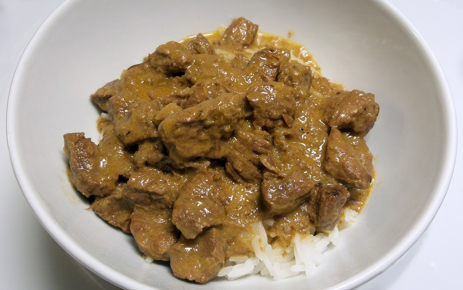 Beef stroganoff