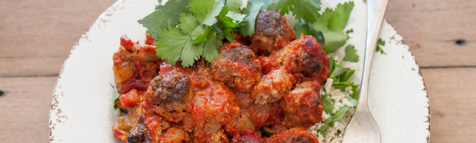 Moroccan beef meatball