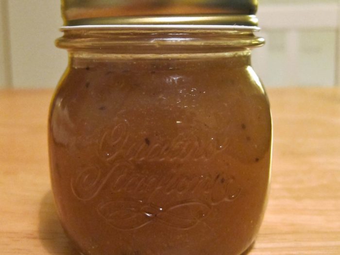 Pineapple jam with vanilla