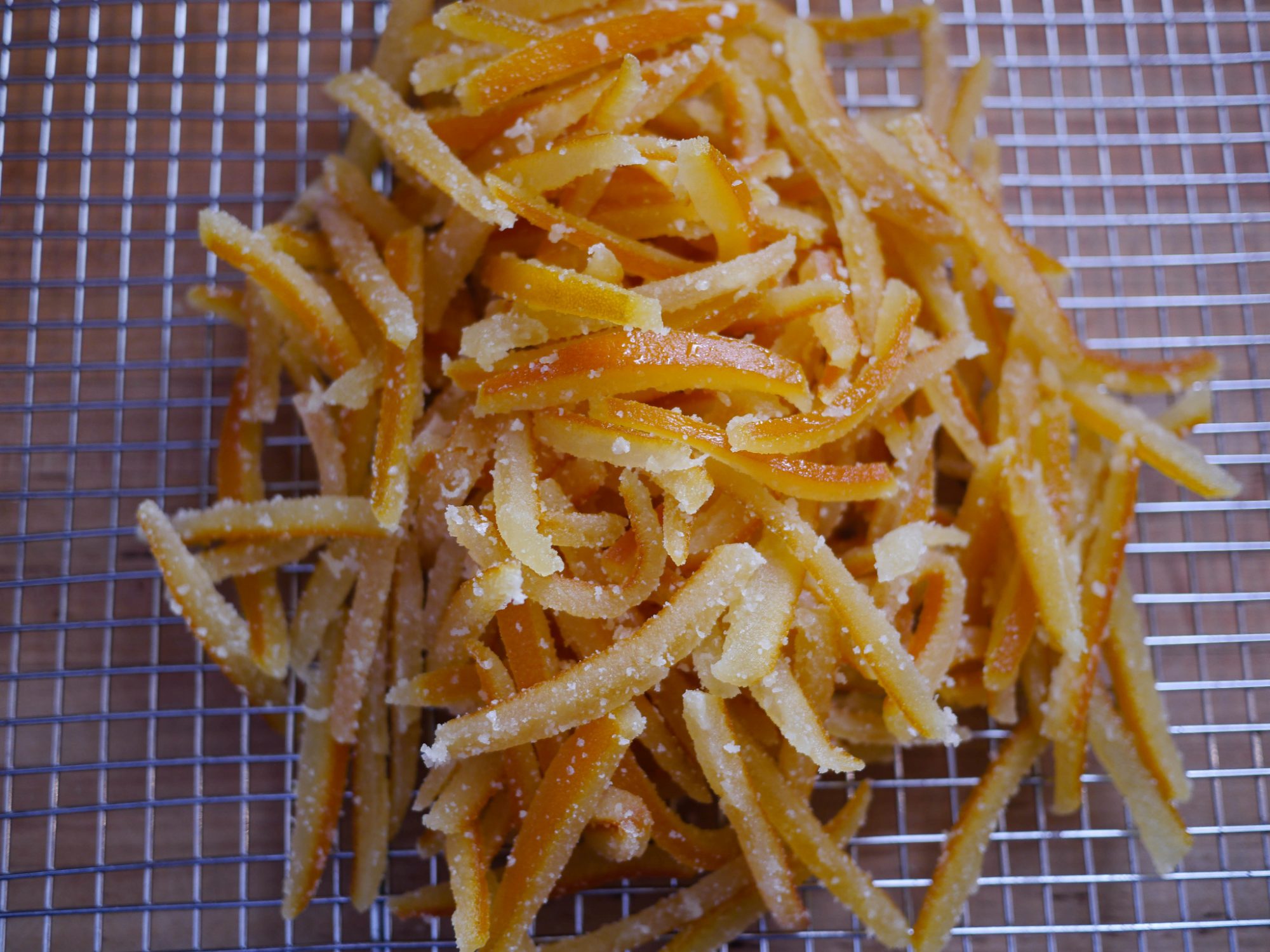 Candied orange peels