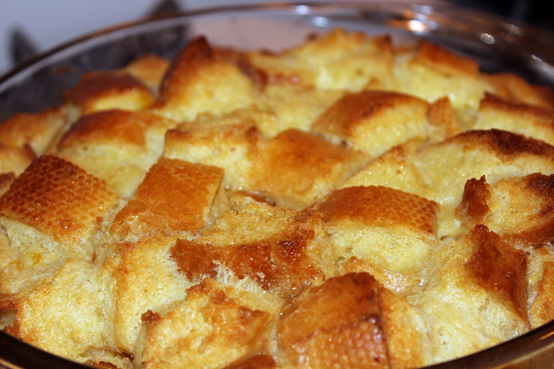 Cake with old bread