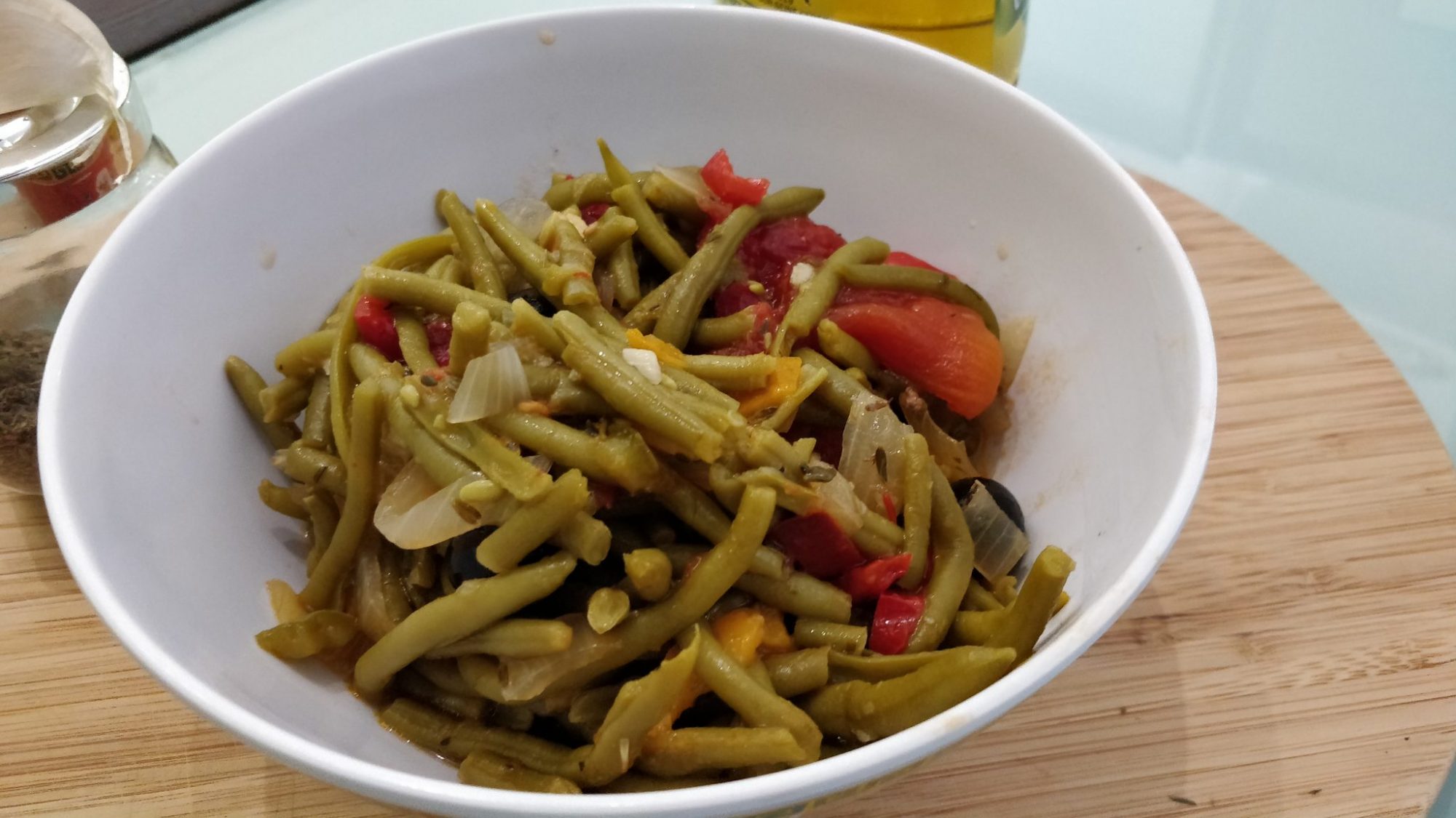 Recipe Green bean in a Provençal style instant pot pressure cooker