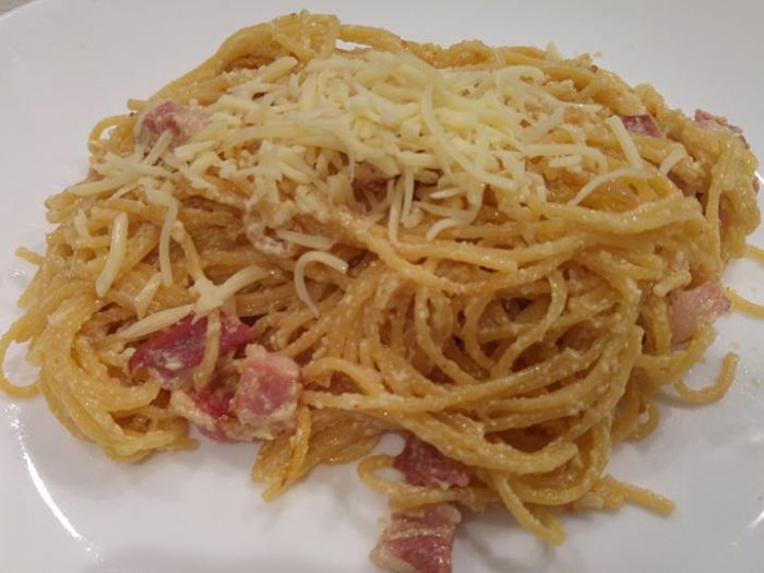 Carbonara pasta