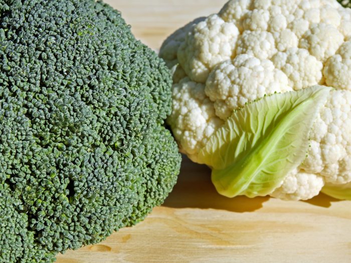 Cream of cauliflower and broccoli
