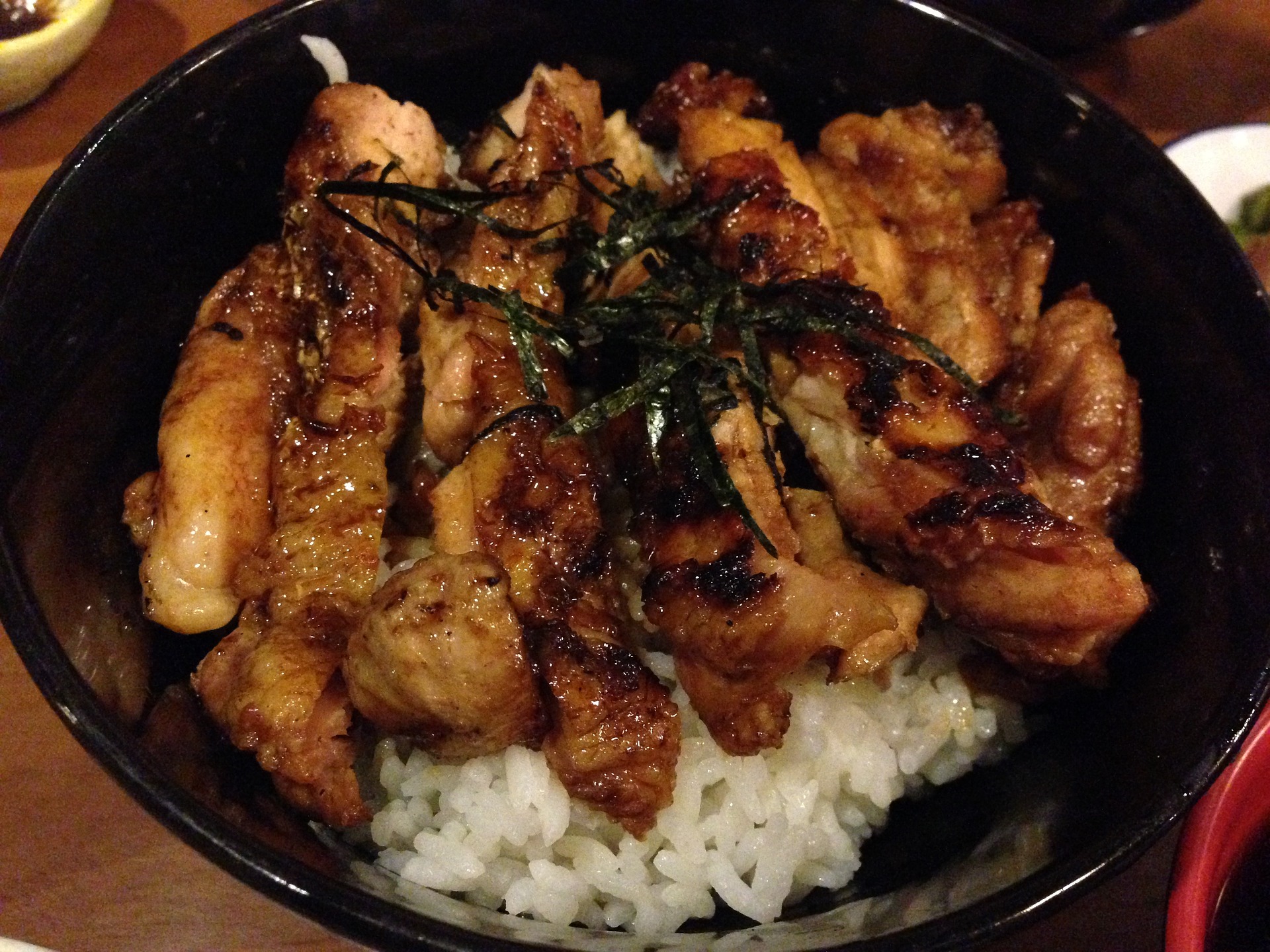 Ribs with rice in a quick way