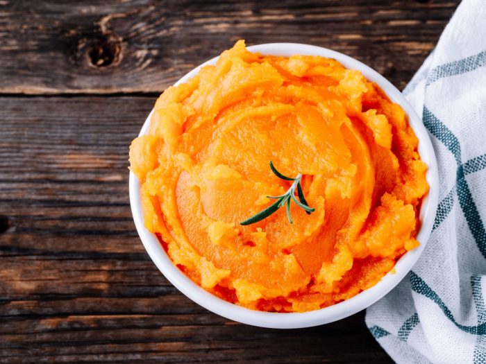 Mashed carrots