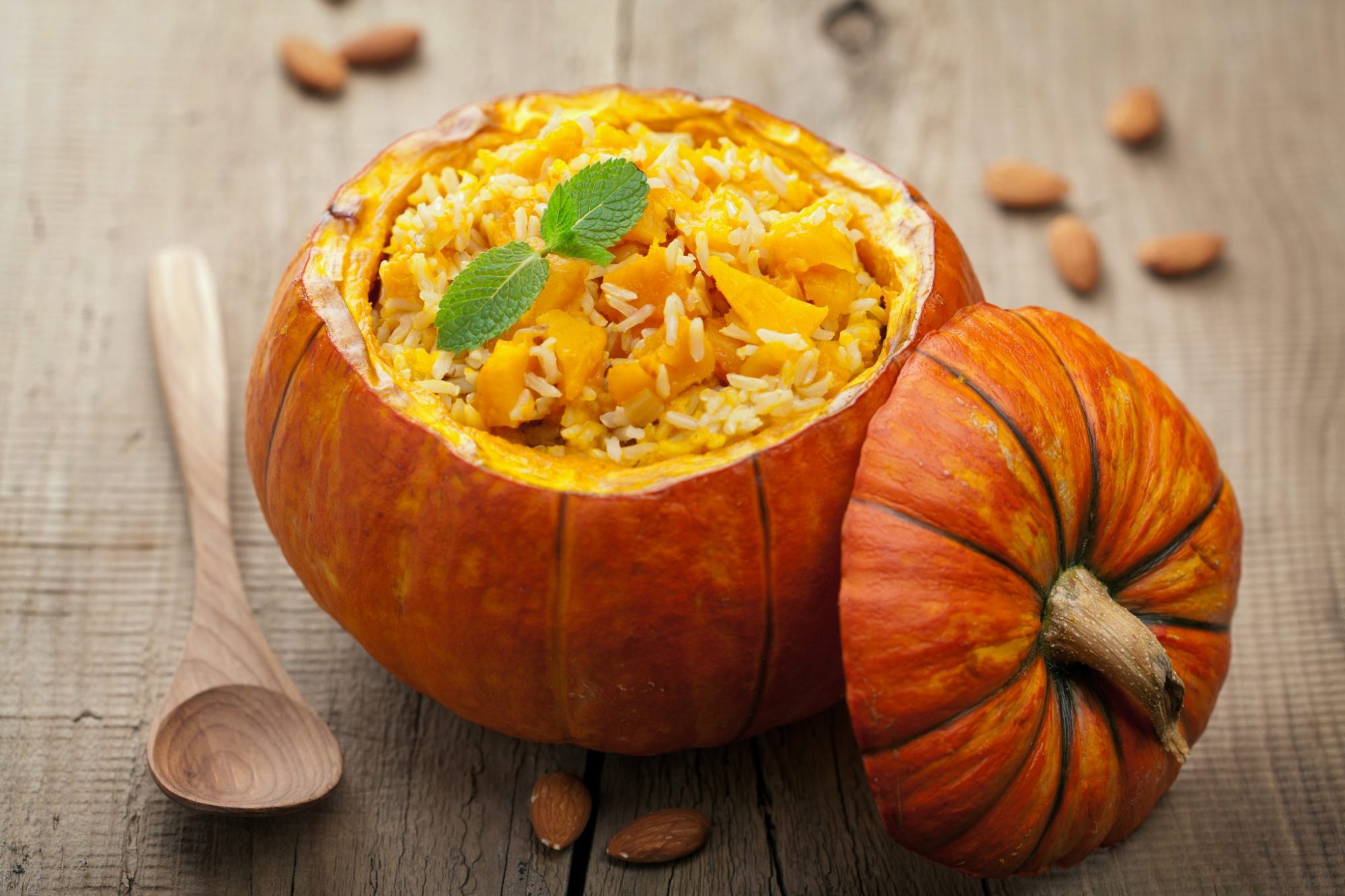 Risotto with pumpkin