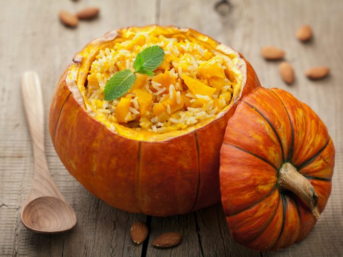 Risotto with pumpkin