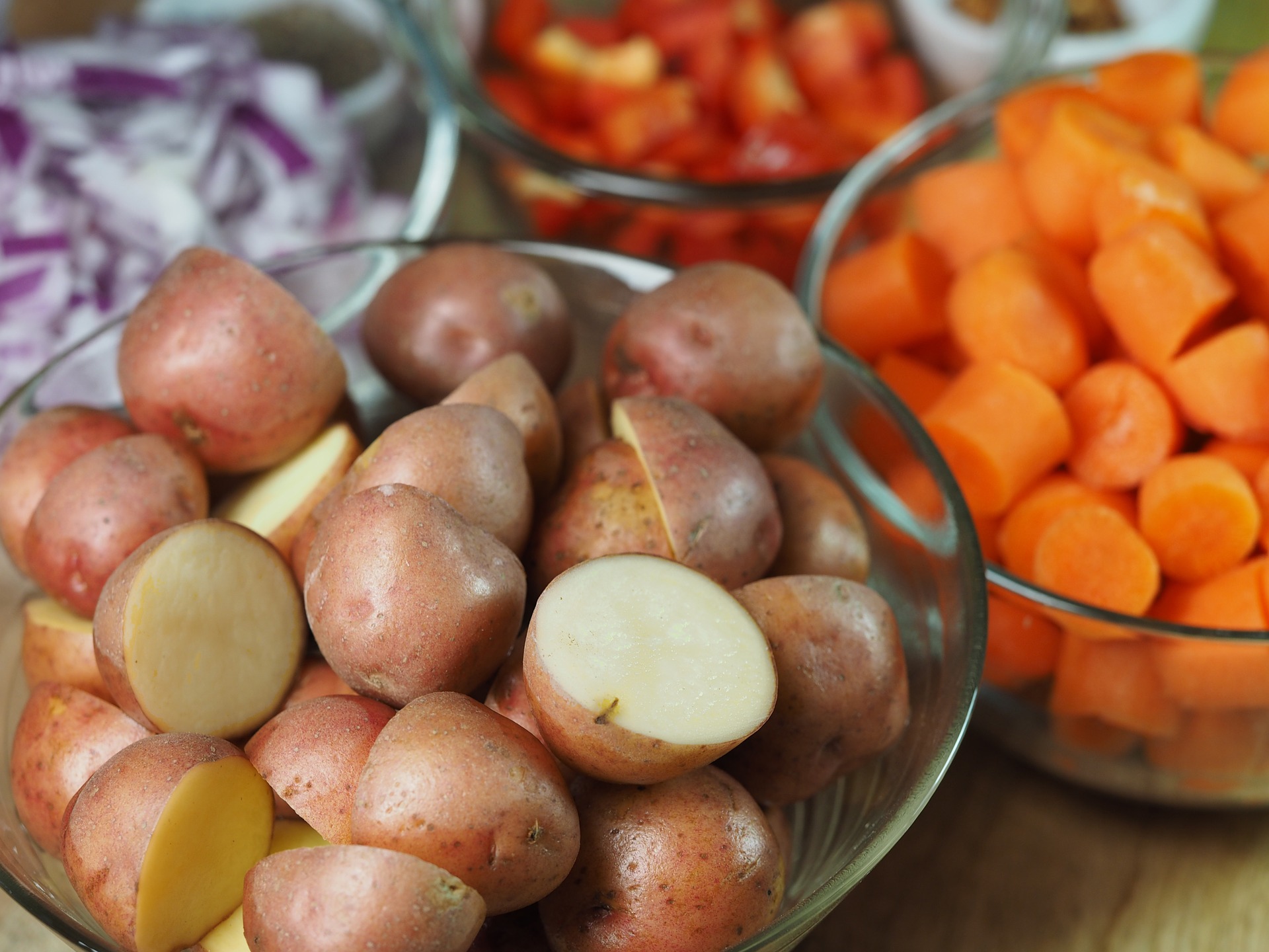 Meat and vegetables in an express way