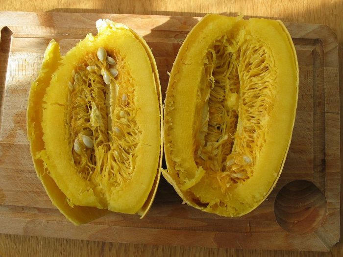 Cream of spaghetti squash