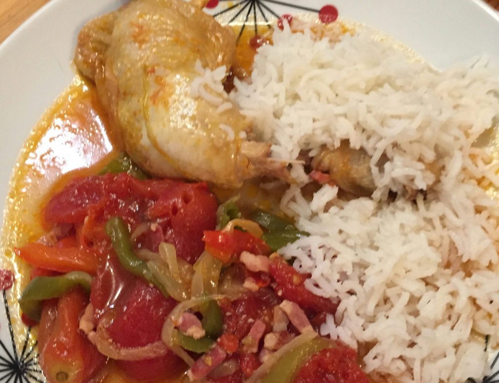 Recipe Basque chicken instant pot - pressure cooker - Pressure Cooker Recipes