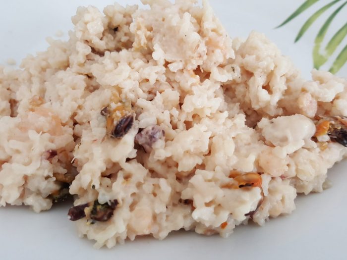 Risotto with seafood