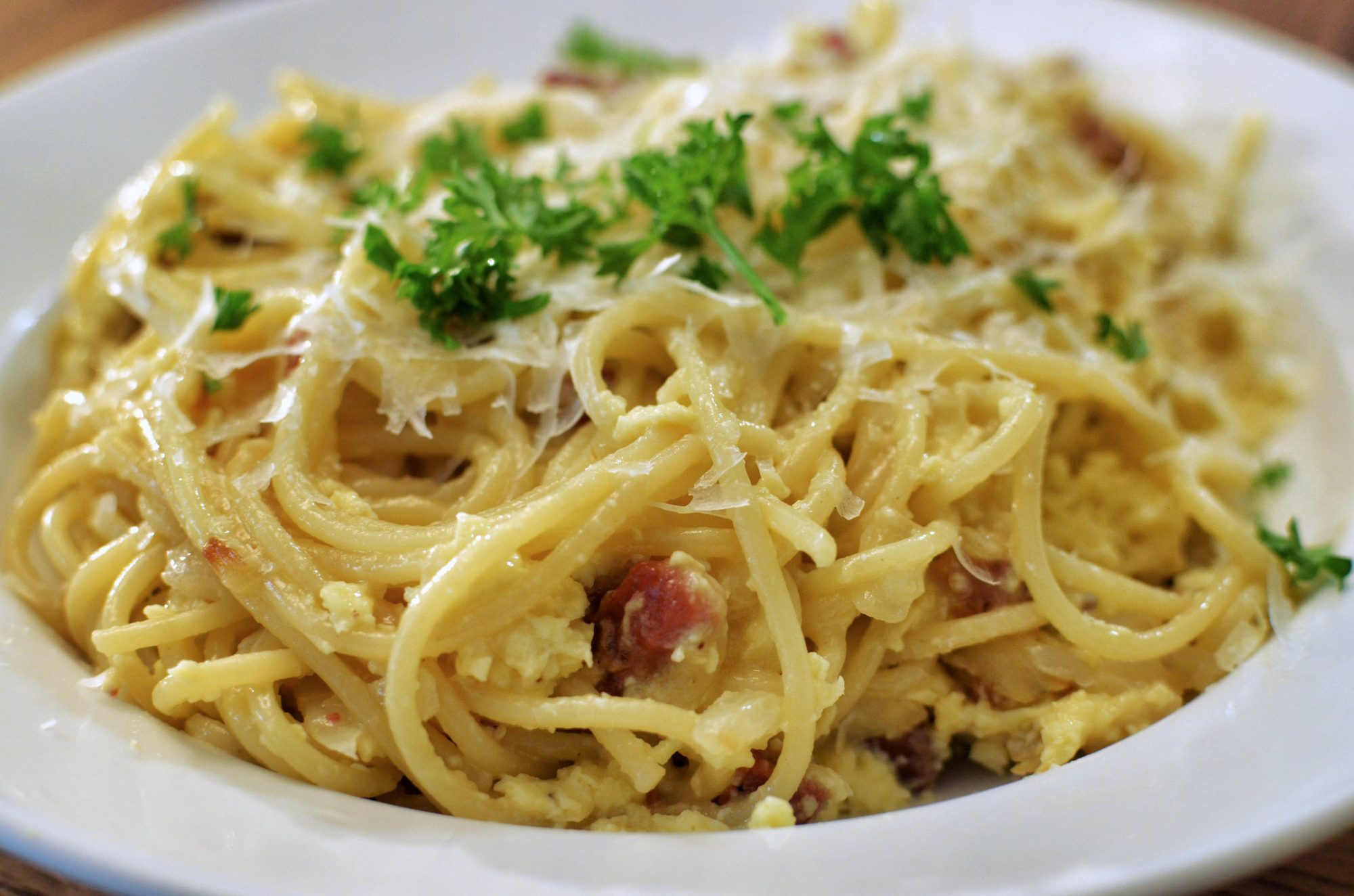 Carbonara spaghetti