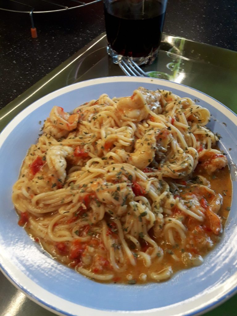 Recipe Spaghetti with scampi instant pot - pressure cooker - Pressure Cooker Recipes