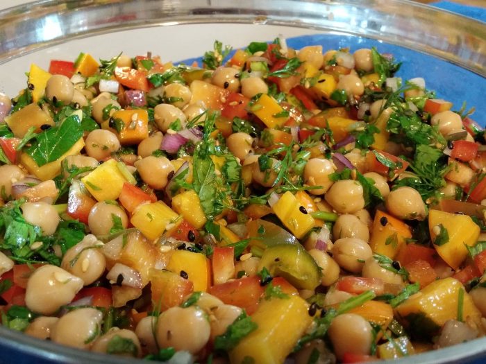 Chickpeas salad