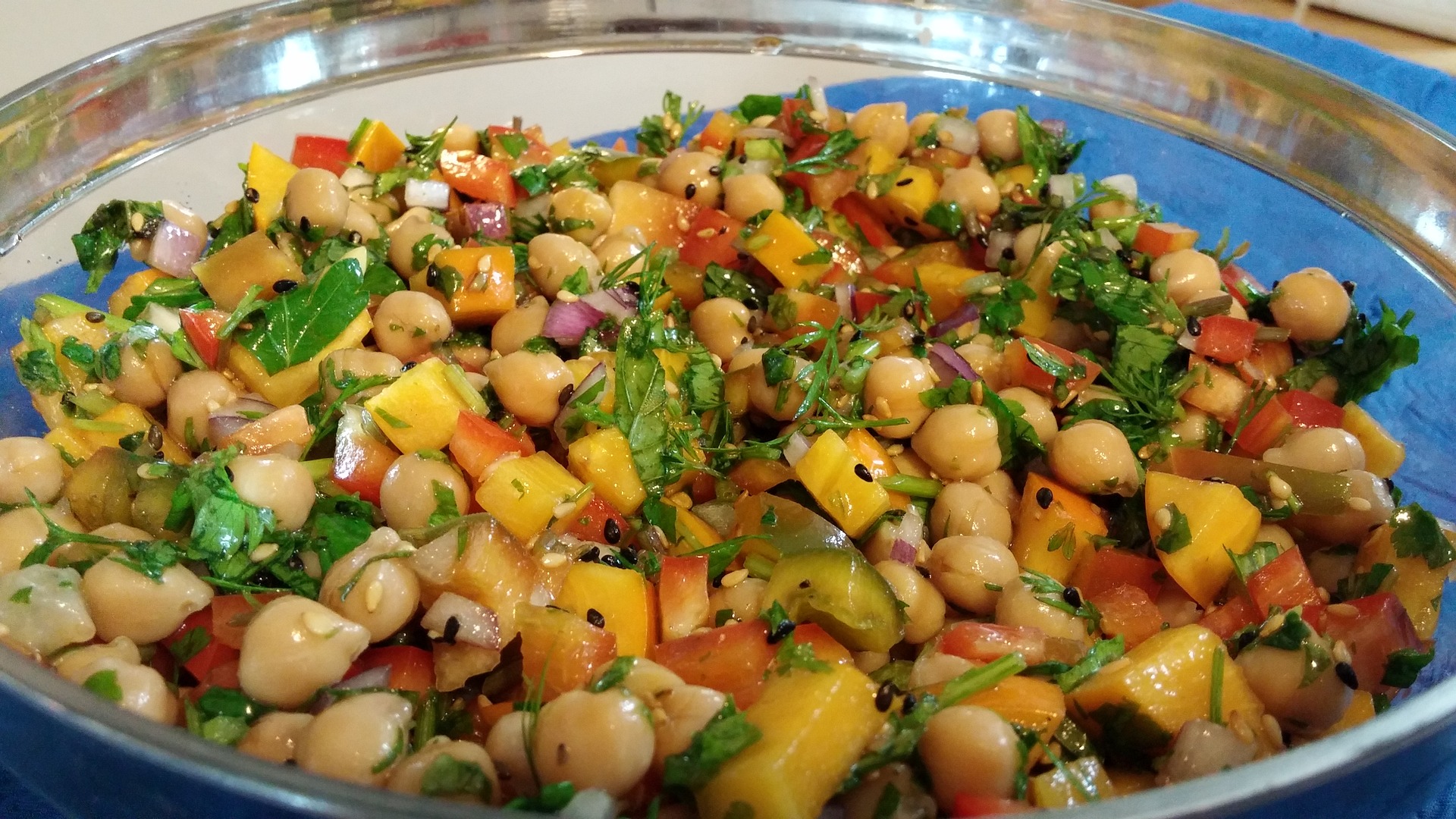 Chickpeas salad