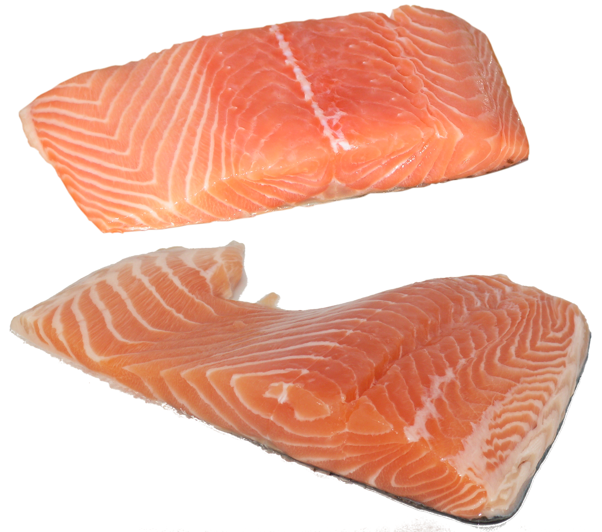 Salmon with saffron