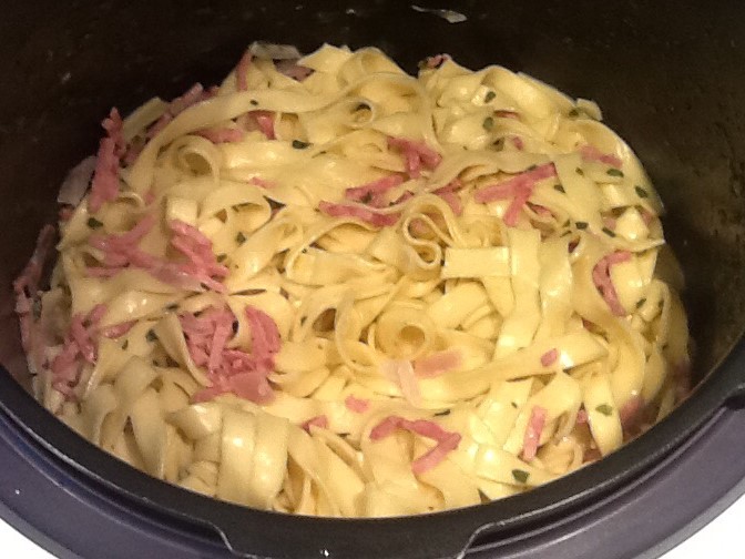 Tagliatelle Carbonara