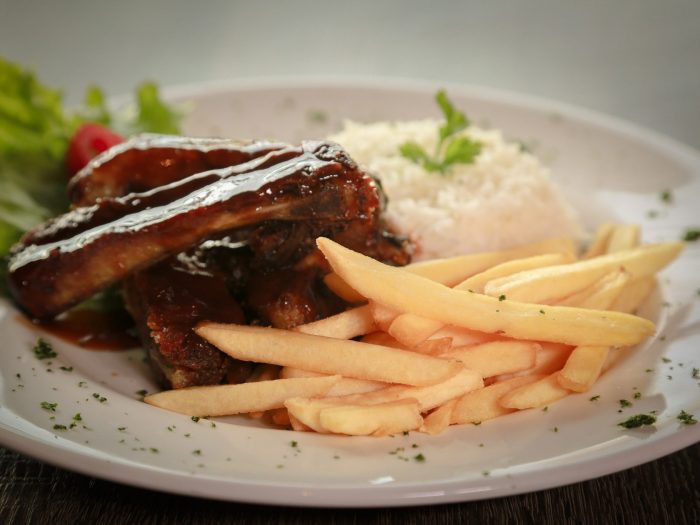 Caramel pork ribs