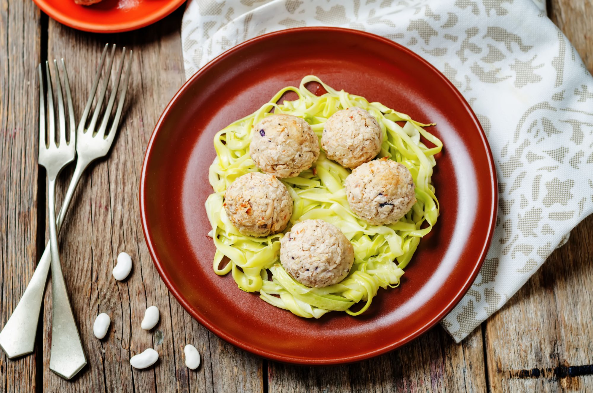 Zucchini spaghetti